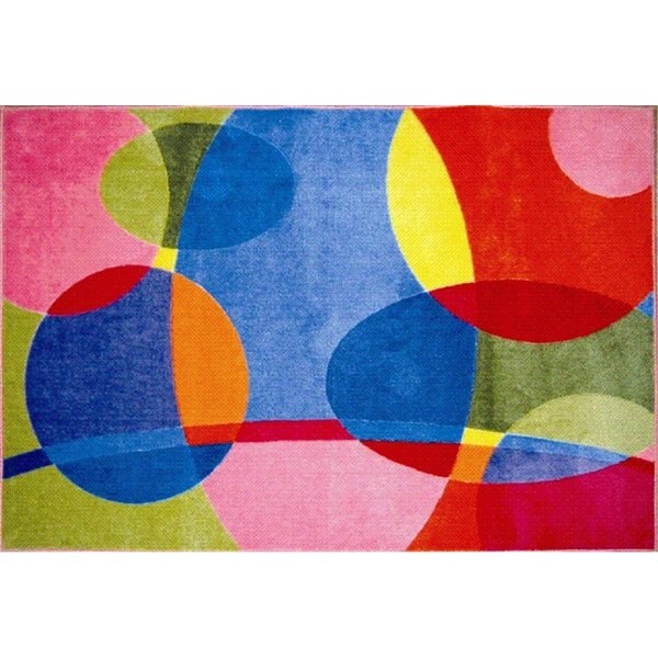 Supreme Collection Groovy Dots Rug - 39 x 58 Inch